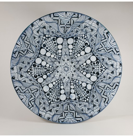Large ceramic plate