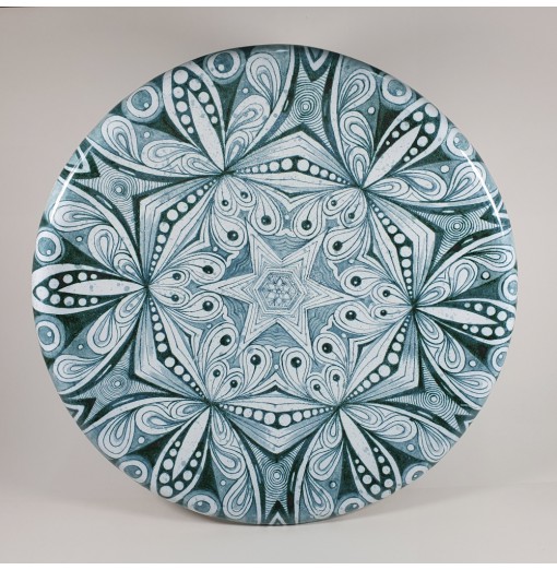 Large ceramic plate